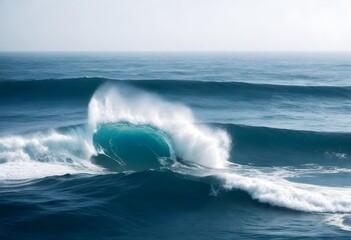 Fototapeta premium sea ​​water waves photo