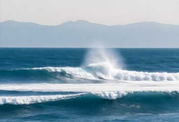 Fototapeta premium sea ​​water waves photo