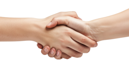 Handshake , Two hands shaking, business