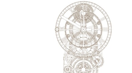  clock graphic symbol 3d illustration