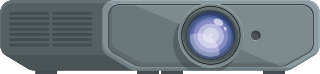 Highquality vector illustration of a digital projector, ideal for presentations and home cinema