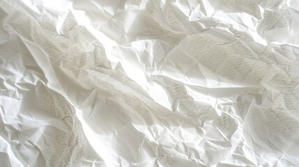 Obraz premium close-up of smooth white parchment or paper texture, showcasing intricate fibers and material details, isolated on a clean and empty blank background.