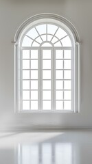 Fototapeta premium window in a white wall