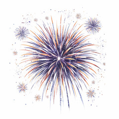 Obraz premium fireworks in the sky