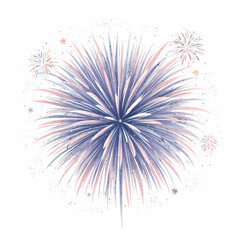 Obraz premium fireworks in the sky