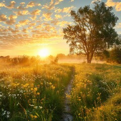 Fototapeta premium Summy Magical Morning Nature
