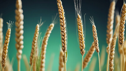 Macro photograph capturing the genetic modification process of wheat seeds in a laboratory environment, highlighting the precision and complexity of genetic engineering techniques, Generative AI