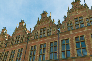 Obraz premium The Great Armory. Landmark in Gdansk, Poland.