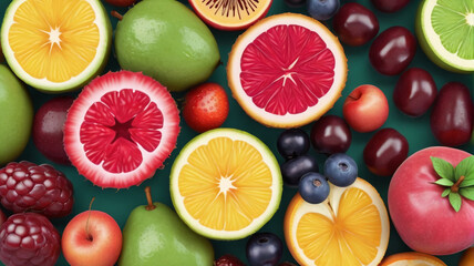 Orchard Bounty Jams: Homemade Assortment Bursting with Fresh Fruit Flavors, Generative AI
