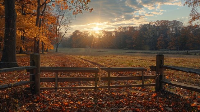 As the days grow shorter and the temperatures cooler, the autumn landscape radiates with the promise of new beginnings and seasonal delights.