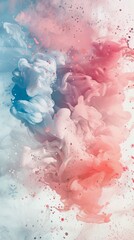 pastel soft abstract background with waves.