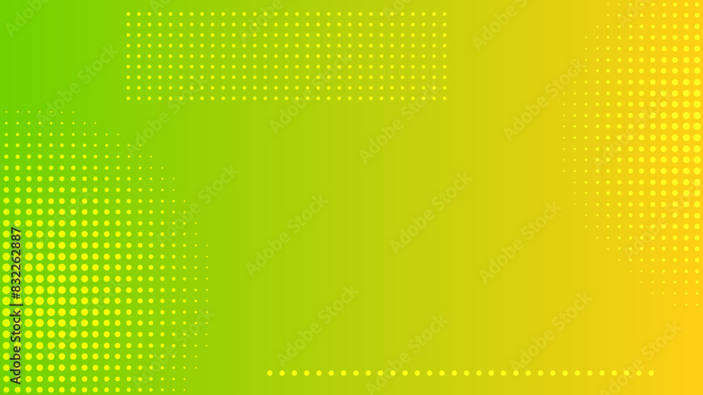 Poster abstract gradient geometric background with dots