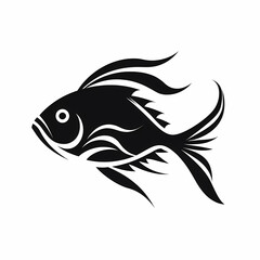 Fototapeta premium Fish symbol for fishing vector image