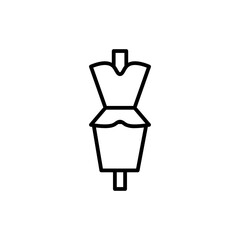 dress line icon