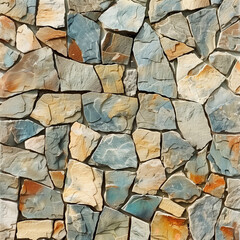 Elegant stone tile background with free space for design - A beautifully crafted stone tile pattern background offering ample space for product or advertisement design.