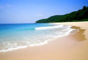 Beach in the sun