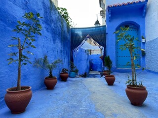 Chefchaouen is blue city of Morocco