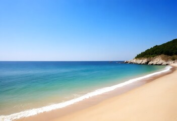 Beach in the sun