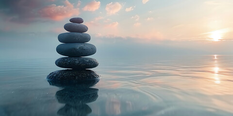 Soothe Your Mind: Minimalistic Meditation Canvas Art