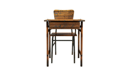 School desk and chair , back to school