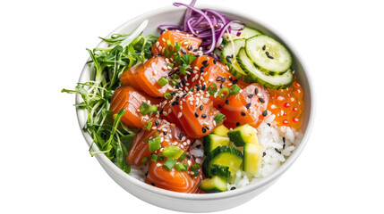  Salmon poke bowl 