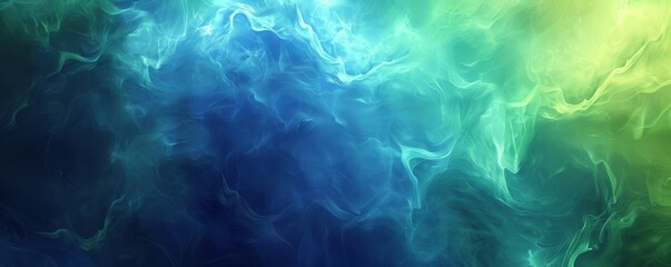 Abstract gradient background with vibrant blue and green hues blending smoothly. Ideal for modern designs, digital art, and creative projects.