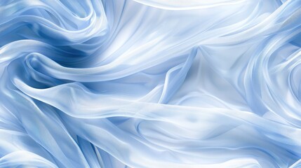 Obraz premium nylon fabric in a close-up shot, highlighting its synthetic fibers and slightly pleated texture, illuminated by a soft light effect that accentuates its seamless pattern. SEAMLESS PATTERN