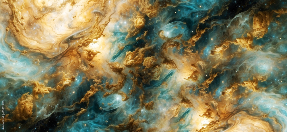 Canvas Prints fantasy abstract universe background with nebula and stardust for astrology, fantasy and sci-fi topi