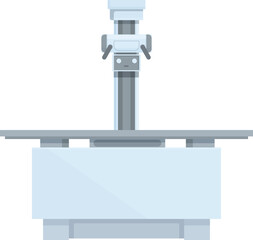 Obraz premium Vector illustration of a stylized microscope on a laboratory table, perfect for science themes