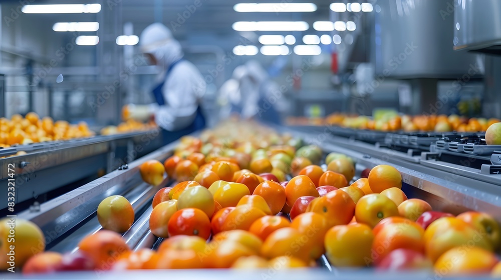 Poster automated fruit packaging station: efficient workflow for product safety and