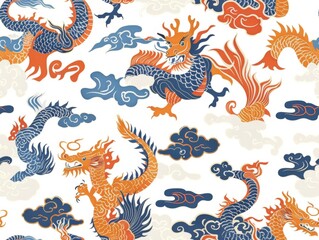 Beautiful seamless pattern