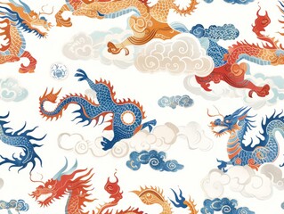 Beautiful seamless pattern