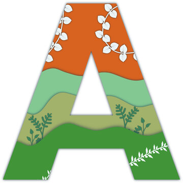 alphabet letter a