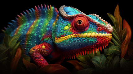 Colorful Chamaleon