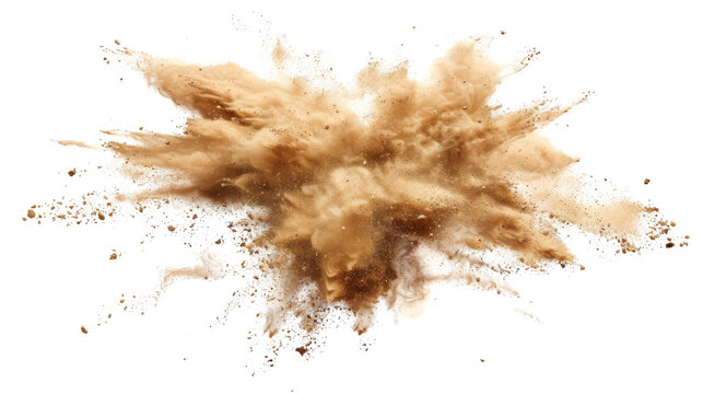 Sand explosion