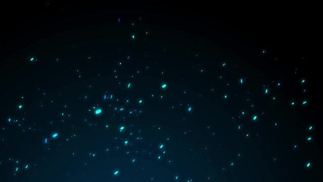 火の粉のループ素材