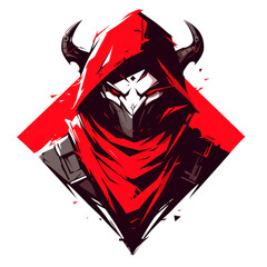 illustration art of modern shinobi