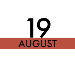 19 August 