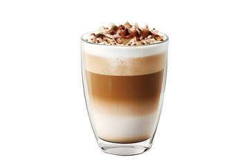 realistic Afternoon Tea isolated on white background. Clipping path included