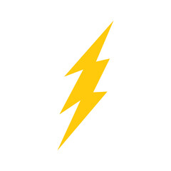 Lightning bolt vector icon. vector illustration. EPS 1o/AI