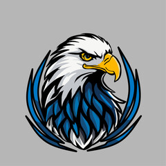 eagle head vector