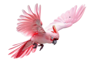 Pink parrot