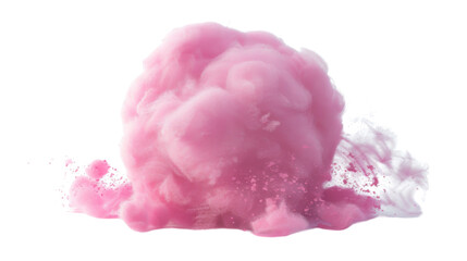 Cotton candy, pink candy