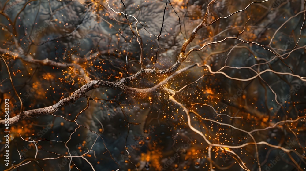 Poster brain's neural network: intricate tapestry of cognitive function and connectivity