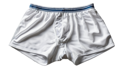 Men's Underwear Collection: Briefs and Boxers Isolated on White 