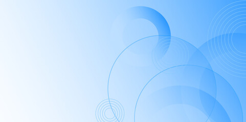 Modern light blue abstract background with circle shape. Blue vector gradient abstract background. Vector. abstract graphic design Futuristic concept banner pattern presentation background.