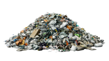 Pile of garbage, trash