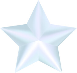 3D elegant star