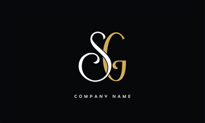 SG, GS, S, G Abstract Letters Logo Monogram