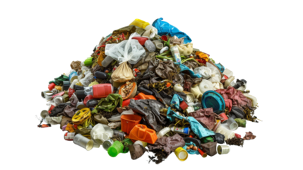 Pile of garbage, trash